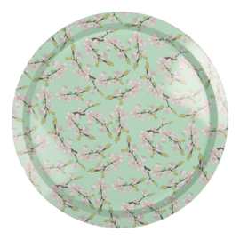 Dienblad 'Lente' groen
