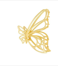 Haarklem vlinder goud