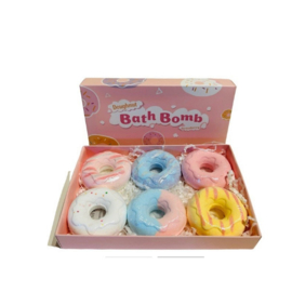 Giftbox donut bath bombs/bruisballen