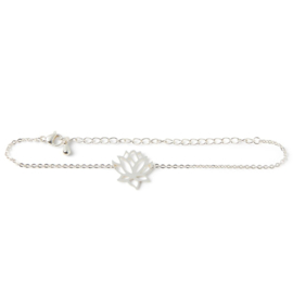 Armband 'Lotus' Birambi (goud / zilver)