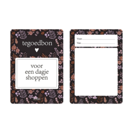 Tegoedbon voor een gezellig dagje shoppen