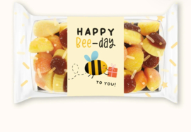 Snoeppakketje 'Happy Bee-day'