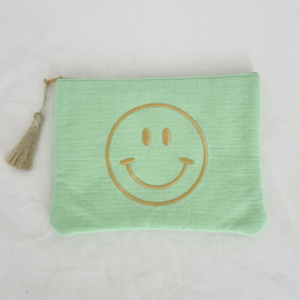 Tetra tasje smiley groen
