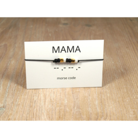 Armband morsecode MAMA