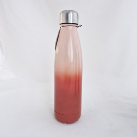 Drinkfles/thermos oranje