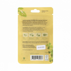 Complimententhee 'Je verdient geluk'