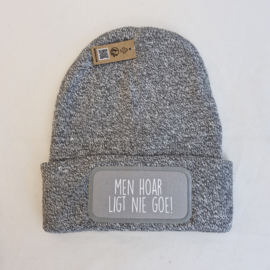 Muts/beanie MEN HOAR LIGT NIE GOE!
