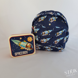 Brooddoos / lunchbox spaceboy