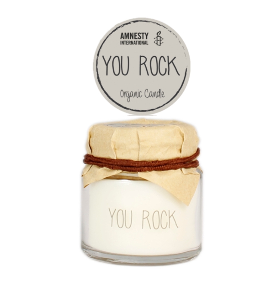 Geurkaarsje 'You rock' (My Flame)