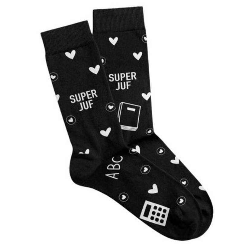 Sokken 'Super juf'