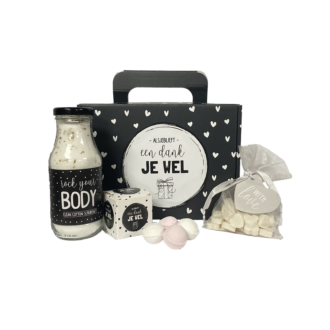 Cadeauset 'Alsjeblieft een dankjewel'  (Soap & Gifts)