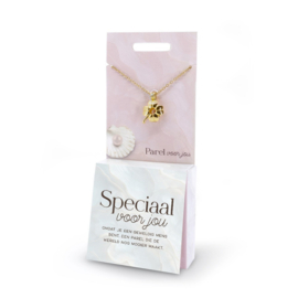 Halsketting met parel 'Speciaal voor jou'