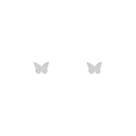 Oorstekers vlinders goud / zilver - Essentialistics