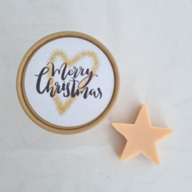Zeep in doosje 'Merry christmas'