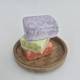 Ambergeurblokje met schaaltje 'Lieve juf'