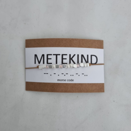 Armband morsecode METEKIND (Limited edition!)