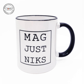 Mok 'Mag just niks' (Min. van Unieke Zaken)