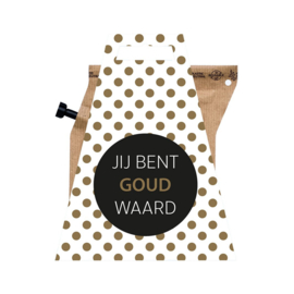 Koffiewens 'Jij bent goud waard' (coffeebrewer)