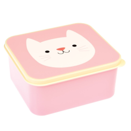 Brooddoos / lunchbox 'Cookie de kat' (met of zonder naam)