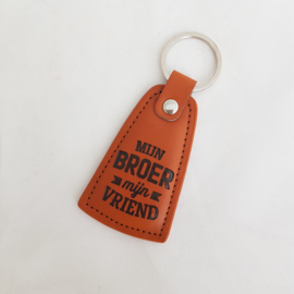 Sleutelhanger 'Mijn broer, mijn vriend'