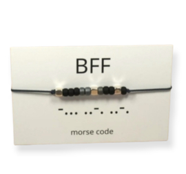 Armband morsecode BFF