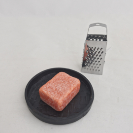 Ambergeurblokje met schaaltje 'Lieve juf'