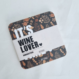 Onderzetters 'Wine lover'
