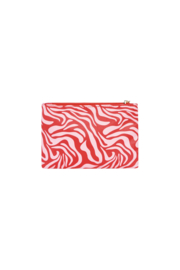 Tasje golven rood/roze