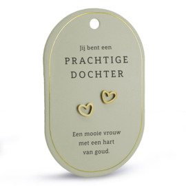 Hartoorbellen goud 'Prachtige dochter'