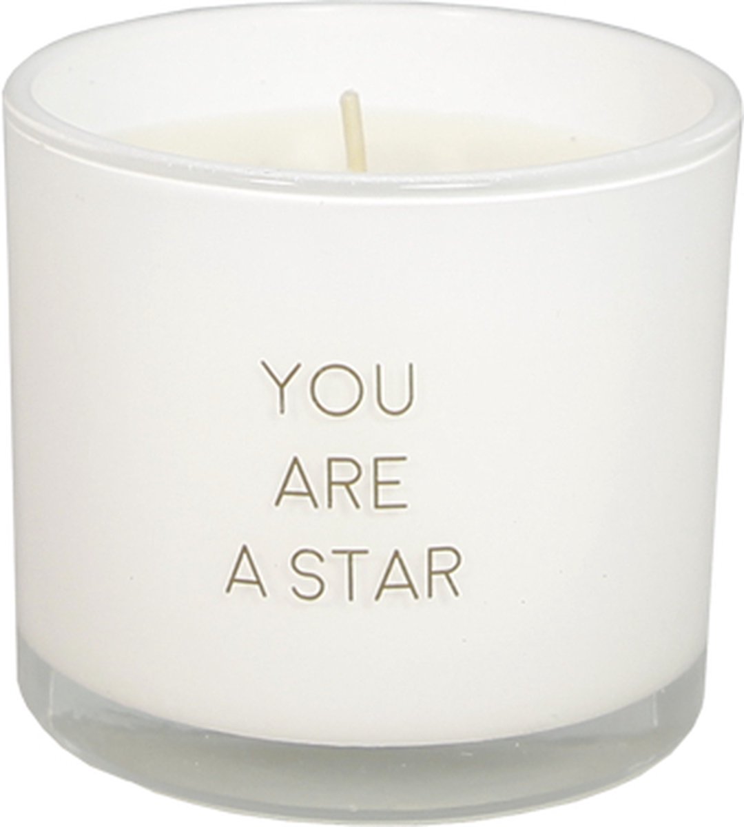 Geurkaars met wensarmband 'You are a star' (My Flame)