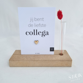 Memory shelf  'jij bent de liefste collega'