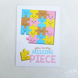 Kaartje 'You're my missing piece'
