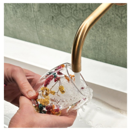 Geurkaars en theeglas 'You are gold. Solid gold' (My Flame)