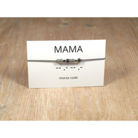 Armband morsecode MAMA