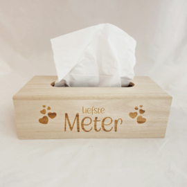Tissuedoos 'Liefste meter'