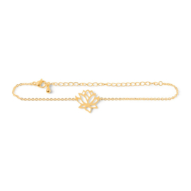Armband 'Lotus' Birambi (goud / zilver)