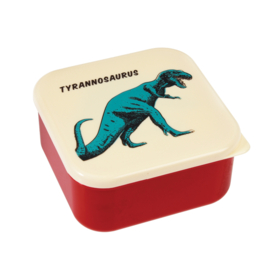 Snackboxen / snackdoosjes set 'dinosaurussen'