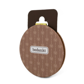 Zakspiegel 'Bedankt'
