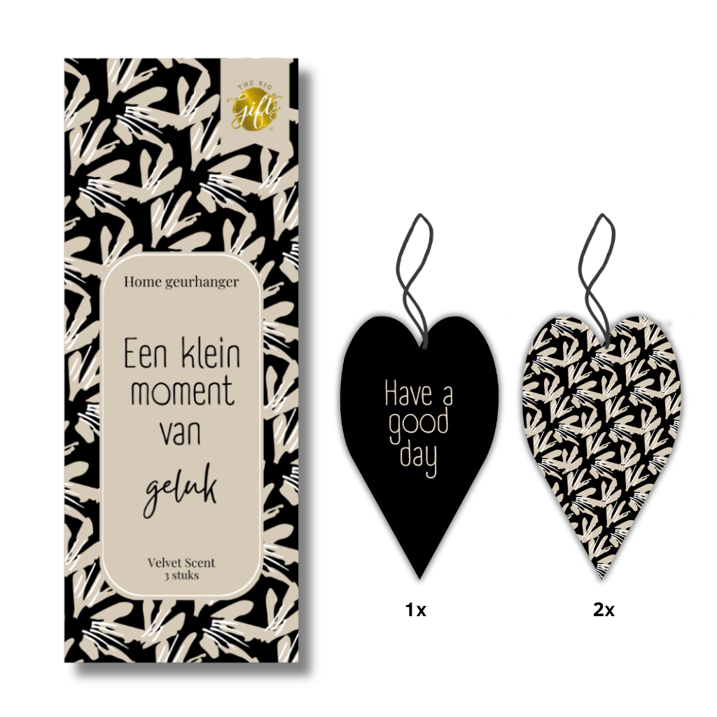 Huisgeurhanger 'Een klein moment van geluk'