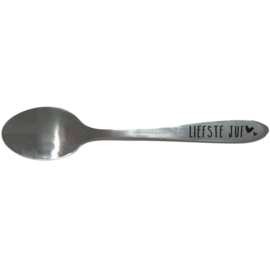 Koffielepeltje 'Liefste juf ♥'