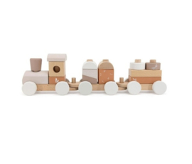 Houten trein nougat