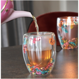 Geurkaars en theeglas 'You are gold. Solid gold' (My Flame)