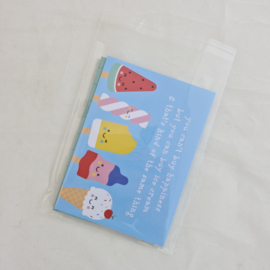 Schrijfset 'Happiness and ice cream'