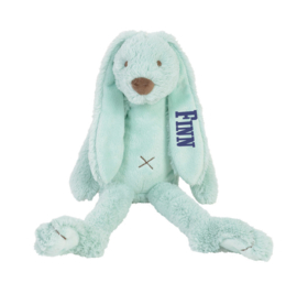 Knuffel konijn 'Richie Rabbit' mint (met of zonder naam)