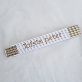 Vouwmeter 'Tofste peter'