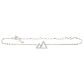 Armband 'Mountain'  (goud / zilver)