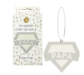 Autogeurhanger 'Papa'