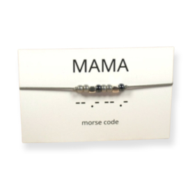 Armband morsecode MAMA