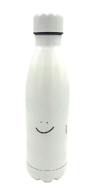 Thermosfles/drinkfles 'Smiley'