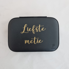 Sieradendoos 'Liefste metie/Liefste meter'